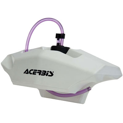 Acerbis Auxiliary Handlebar Fuel Tank 0.6 Gallon (2.7 l) White